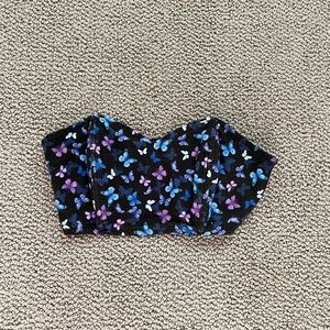 butterfly crop top